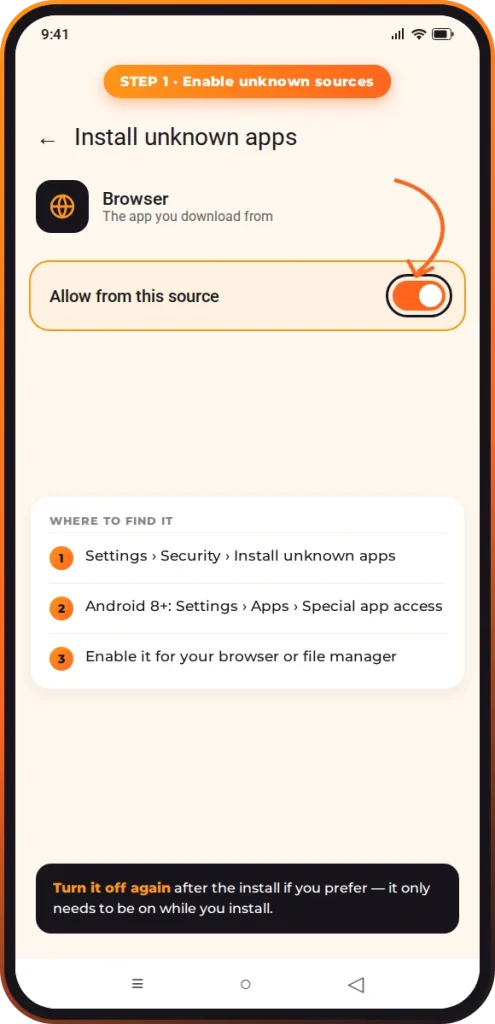 enable-unknown-sources-castle-apk